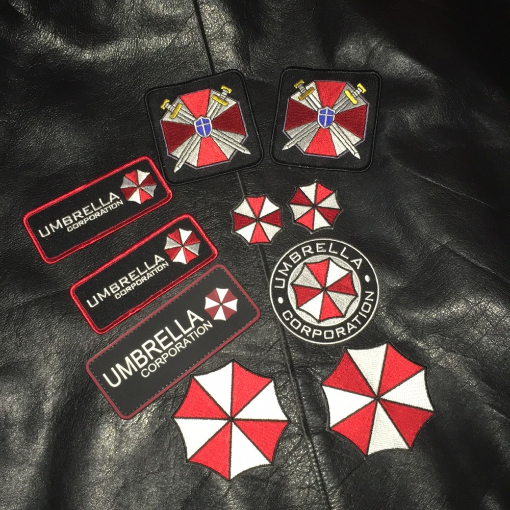 10 Piece Umbrella Corporations patch set